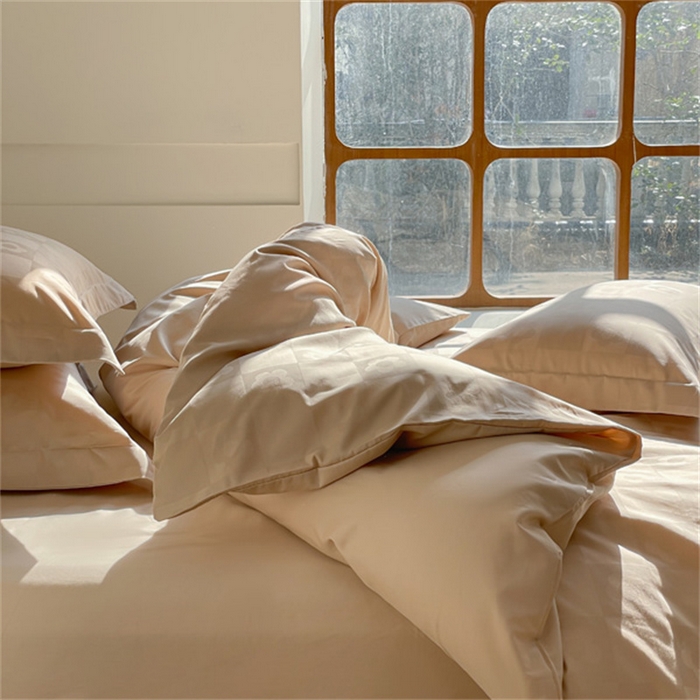 91家纺网 家纺一手货源 找家纺 涵宸 2024新款全棉大提花系列四件套 欧若拉-金