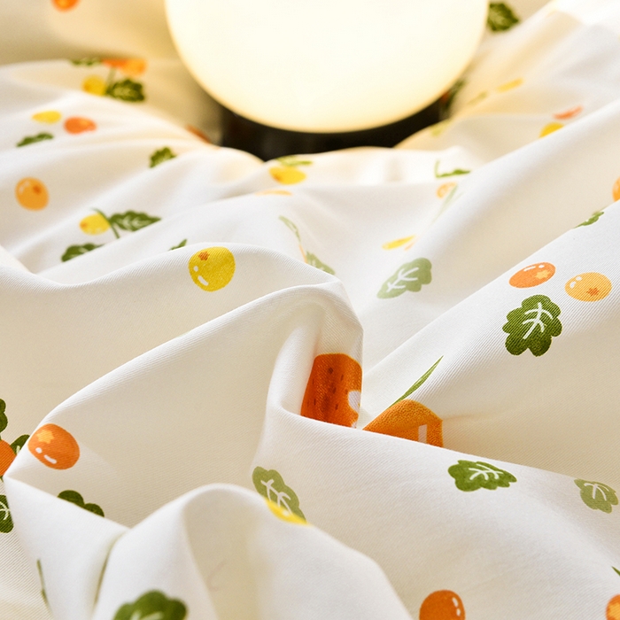 91家纺网 家纺一手货源 找家纺 登登 2024新款直播爆款清新风纯棉全棉三四件套 春日旅途