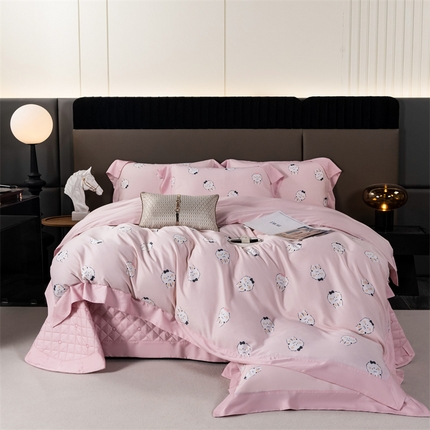 91家纺网 家纺一手货源 找家纺 （总）OL家纺 2024新款天丝四件套