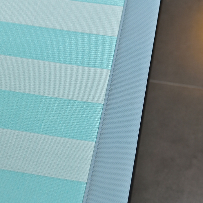 91家纺网 家纺一手货源 找家纺 （总）简一 2024新款A类经典条纹抗菌冰丝席