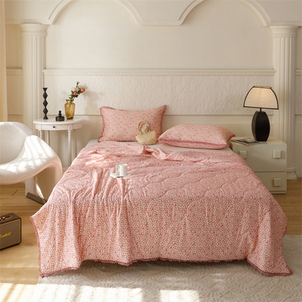 91家纺网 家纺一手货源 找家纺 （总）有货2024新款氨纶凉感丝印花夏被空调被