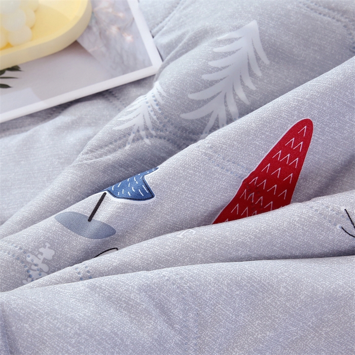 91家纺网 家纺一手货源 找家纺 爱派 2024直播爆款印花水洗棉夏被夏凉被空调被被子被芯 许愿树