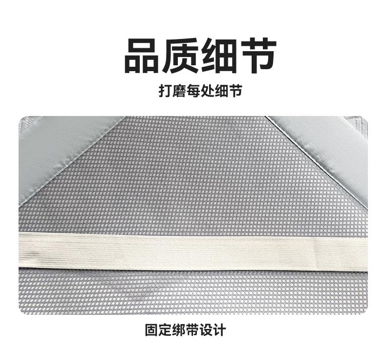 91家纺网 家纺一手货源 找家纺 席佬大 2025新款A类凉豆豆床席绑带款凉席 加州-罗森灰（床席款）