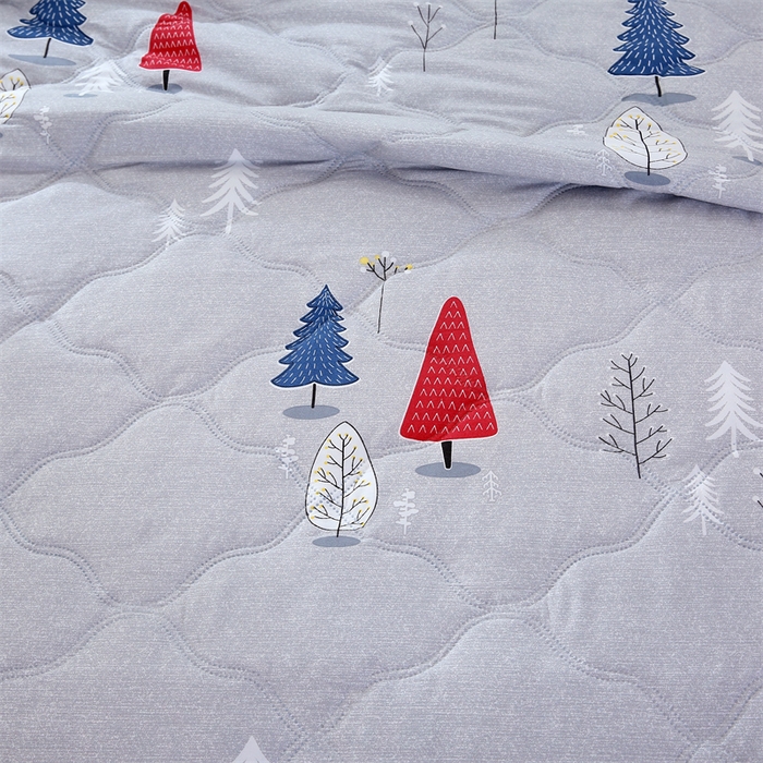 91家纺网 家纺一手货源 找家纺 爱派 2024直播爆款印花水洗棉夏被夏凉被空调被被子被芯 许愿树