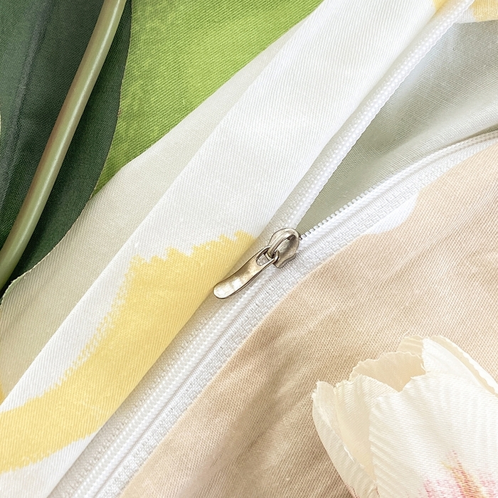 91家纺网 家纺一手货源 找家纺 珂博家纺 2024新款轻柔感全棉印花单品四件套系列-单床单单床笠 春色满园