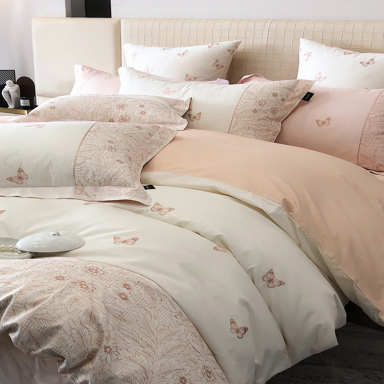 91家纺网 家纺一手货源 找家纺 （总）卡姿家纺 2024春夏优雅刺绣— 莉菲