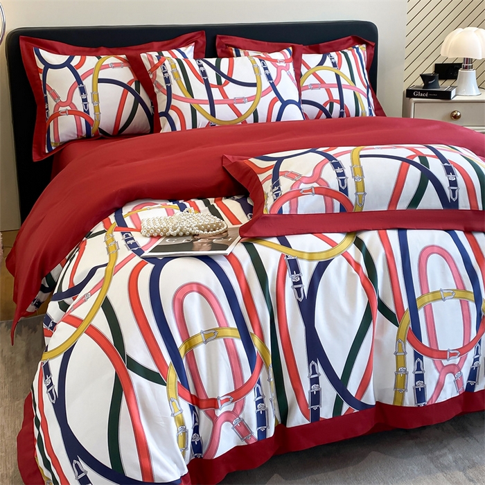 91家纺网 家纺一手货源 找家纺 蓝米卡夫 2024新品-A类100支全棉活性数码拼角款-艾芙琳系列 艾玛