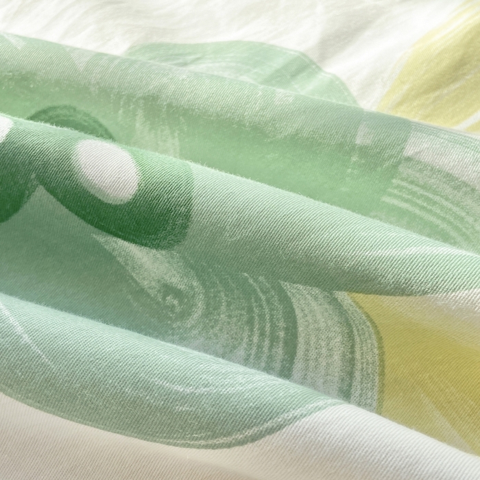 91家纺网 家纺一手货源 找家纺 珂博家纺 2024新款轻柔感全棉印花单品四件套系列-单床单单床笠 春暖花开