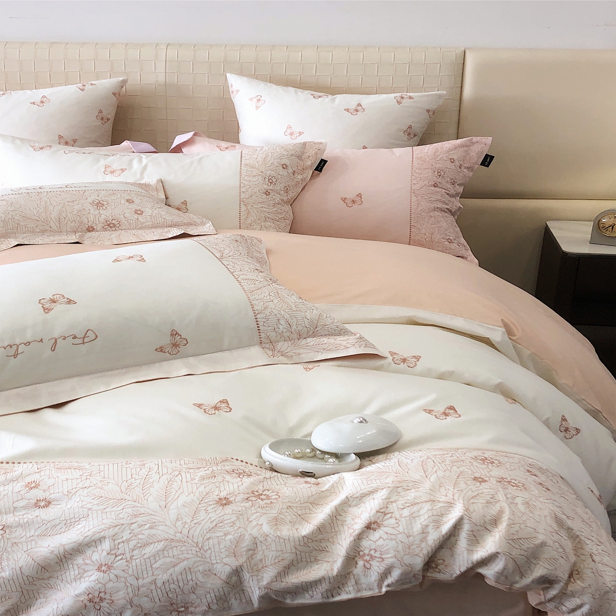 91家纺网 家纺一手货源 找家纺 （总）卡姿家纺 2024春夏优雅刺绣— 莉菲