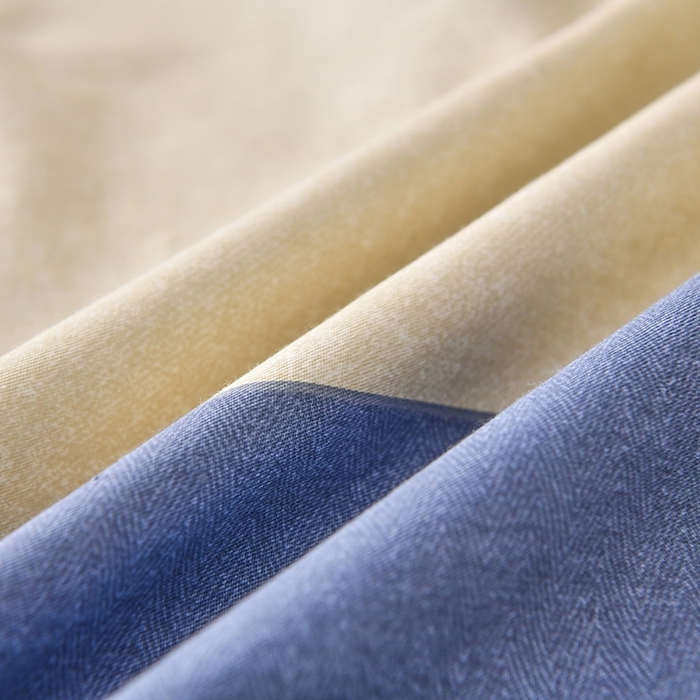 91家纺网 家纺一手货源 找家纺 珂博家纺 2024新款轻柔感全棉印花单品四件套系列-单床单单床笠 永恒之夜