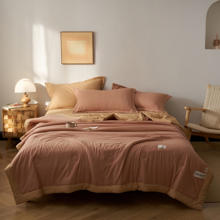 91家纺网 家纺一手货源 找家纺 （总）U被  2025新款【轻盈透气】泡泡纱夏凉被