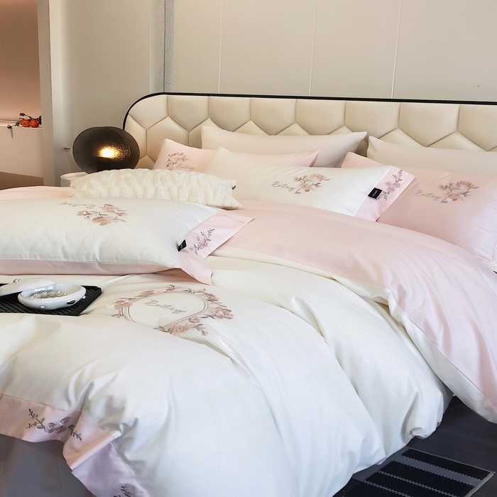 91家纺网 家纺一手货源 找家纺 2024春夏优雅刺绣— 莎莉 莎莉白