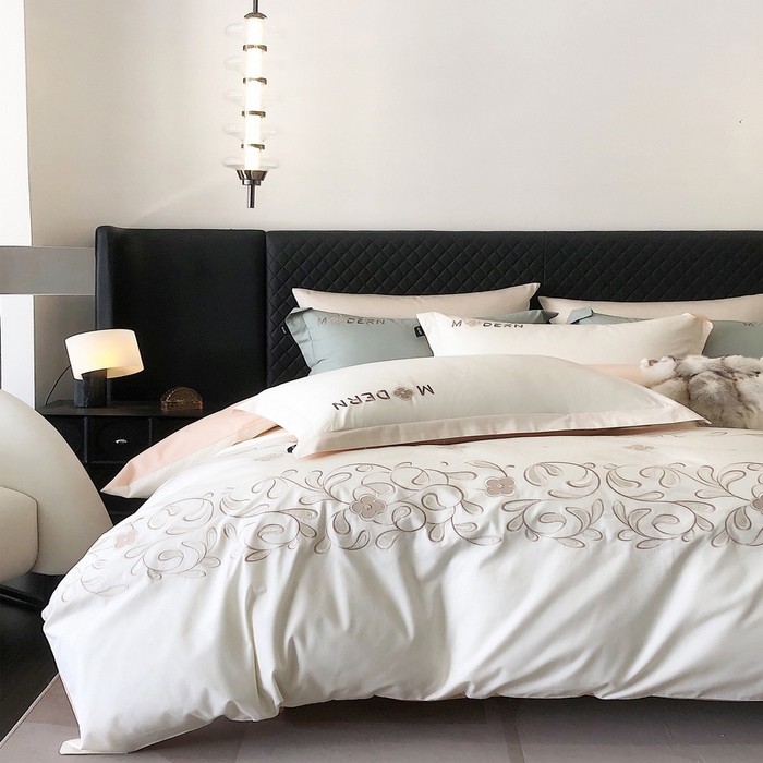 91家纺网 家纺一手货源 找家纺 2024春夏优雅刺绣—阿露莎 阿露莎白