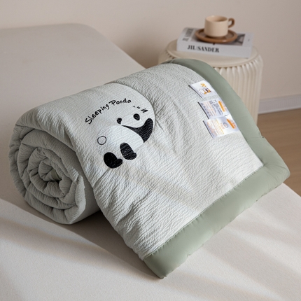 91家纺网 家纺一手货源 找家纺 （总）梦初语 2024新款泡泡棉解压小气囊夏被