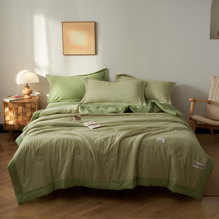 91家纺网 家纺一手货源 找家纺 （总）U被  2025新款【轻盈透气】泡泡纱夏凉被