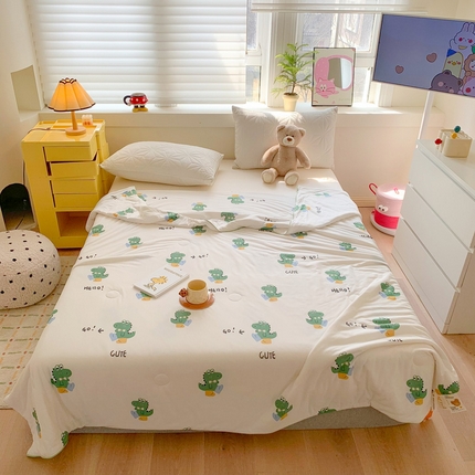 91家纺网 家纺一手货源 找家纺 （总）澳萝拉 2024新款A类针织印花夏被