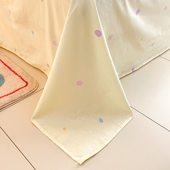 91家纺网 家纺一手货源 找家纺 三朵 2024年全棉简单款三丽鸥系列四件套 画板帕恰狗