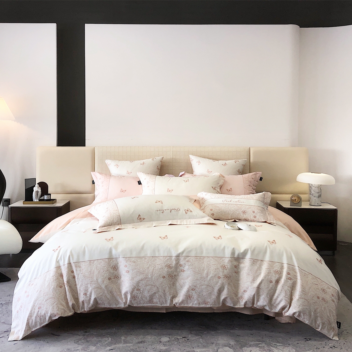 91家纺网 家纺一手货源 找家纺 （总）卡姿家纺 2024春夏优雅刺绣— 莉菲