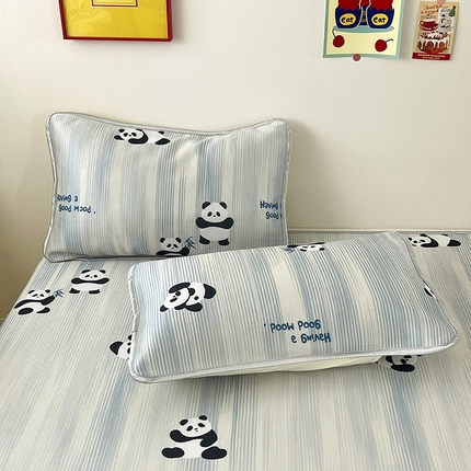 91家纺网 家纺一手货源 找家纺 （总）摩妮卡 2025新款数码碳光冰丝枕套