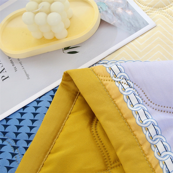 91家纺网 家纺一手货源 找家纺 爱派 2024直播爆款印花水洗棉夏被夏凉被空调被被子被芯 马德里