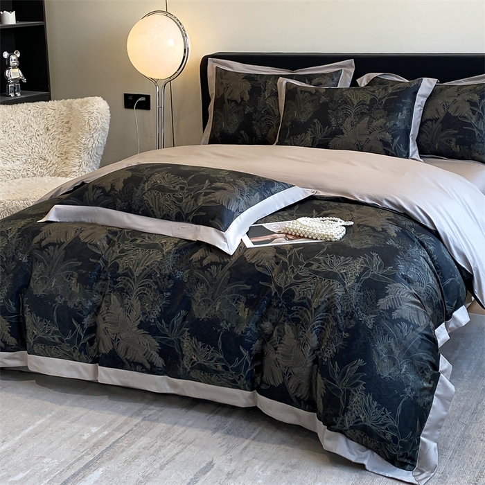 91家纺网 家纺一手货源 找家纺 蓝米卡夫 2024新品-A类100支全棉活性数码拼角款-艾芙琳系列 玛蒂娜