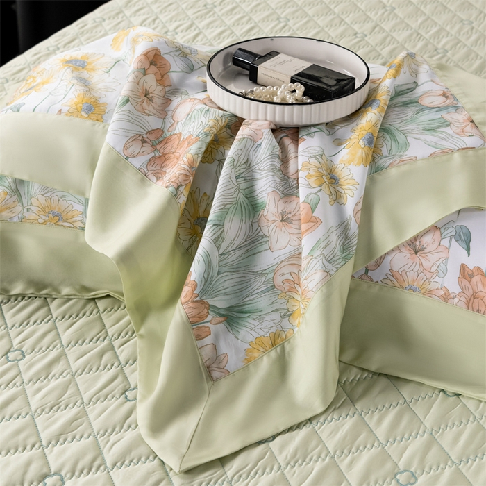 91家纺网 家纺一手货源 找家纺 OL家纺 2024新款天丝四件套 童梦森林