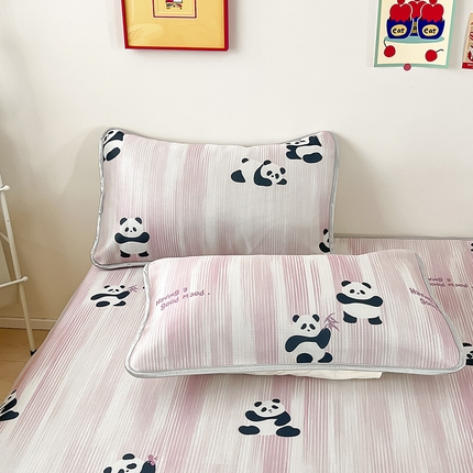 91家纺网 家纺一手货源 找家纺 （总）摩妮卡 2025新款数码碳光冰丝枕套