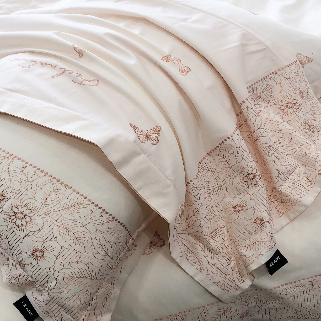 91家纺网 家纺一手货源 找家纺 （总）卡姿家纺 2024春夏优雅刺绣— 莉菲