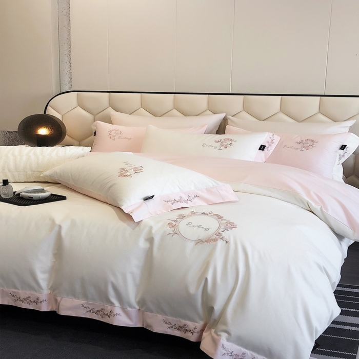 91家纺网 家纺一手货源 找家纺 2024春夏优雅刺绣— 莎莉 莎莉白