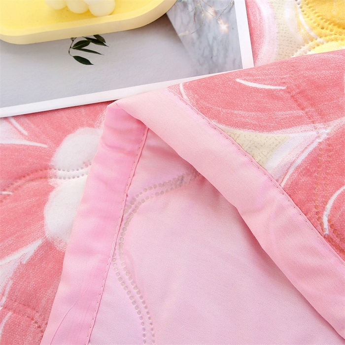 91家纺网 家纺一手货源 找家纺 爱派 2024直播爆款印花水洗棉夏被夏凉被空调被被子被芯 繁花似锦