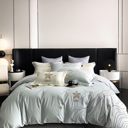 91家纺网 家纺一手货源 找家纺 （总）卡姿2024春夏轻奢刺绣— 银河系