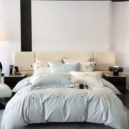 91家纺网 家纺一手货源 找家纺 （总）卡姿家纺 2024春夏优雅刺绣— 奥丽芙