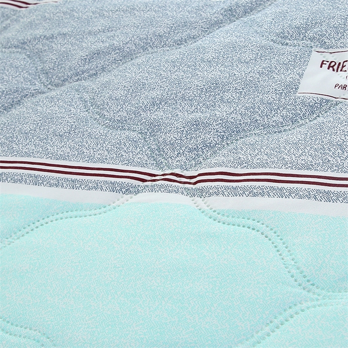 91家纺网 家纺一手货源 找家纺 爱派 2024直播爆款印花水洗棉夏被夏凉被空调被被子被芯 简约条纹