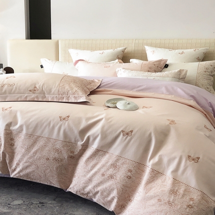 91家纺网 家纺一手货源 找家纺 （总）卡姿家纺 2024春夏优雅刺绣— 莉菲