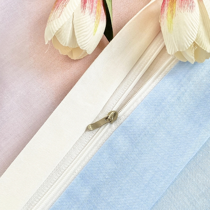 91家纺网 家纺一手货源 找家纺 珂博家纺 2024新款轻柔感全棉印花单品四件套系列-单床单单床笠 花晨月夕