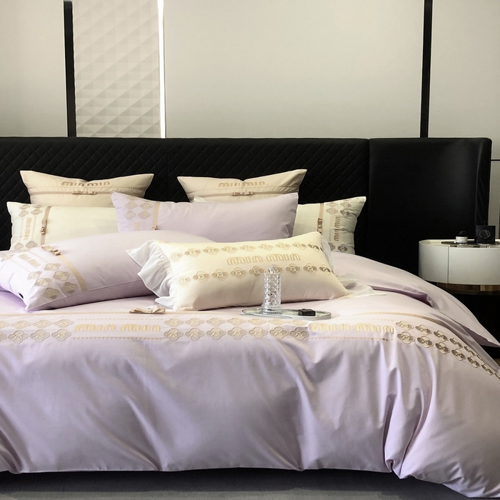 91家纺网 家纺一手货源 找家纺 2024款春夏优雅刺绣—梵雅 梵雅紫