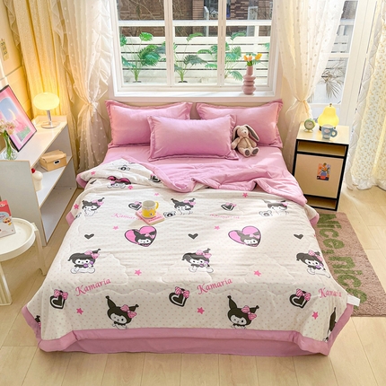 91家纺网 家纺一手货源 找家纺 （总）U被 2025新款水洗双层纱夏凉被子被芯