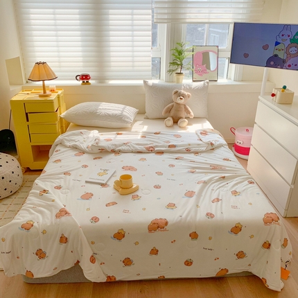 91家纺网 家纺一手货源 找家纺 （总）澳萝拉 2024新款A类针织印花夏被