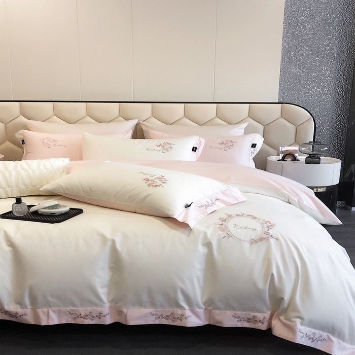 91家纺网 家纺一手货源 找家纺 2024春夏优雅刺绣— 莎莉 莎莉白