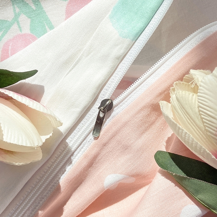 91家纺网 家纺一手货源 找家纺 珂博家纺 2024新款轻柔感全棉印花单品四件套系列-单床单单床笠 玉兔东升