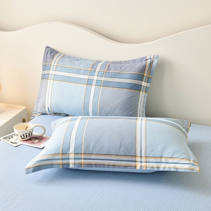 珂博家纺 2024新款轻柔感全棉印花单品四件套系列-单枕套 月光岩石