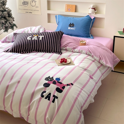 91家纺网 家纺一手货源 找家纺 （总）蓝米卡夫 2024新品A类全棉活性数码-卡漫系列