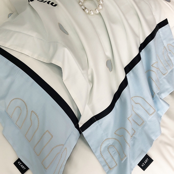 91家纺网 家纺一手货源 找家纺 卡姿家纺 2024春夏轻奢刺绣— 迪丽雅 迪丽雅白