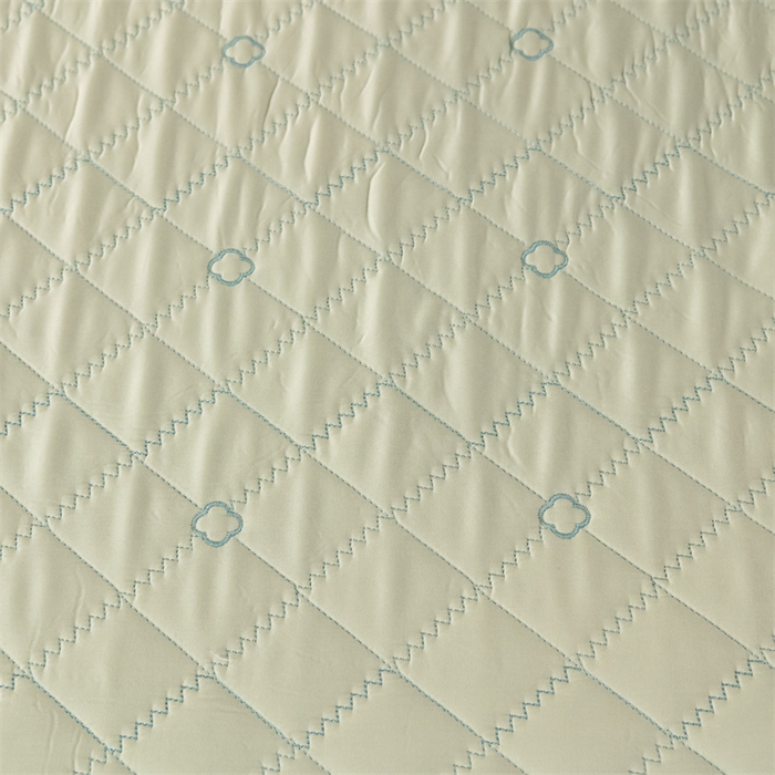 91家纺网 家纺一手货源 找家纺 OL家纺 2024新款单品天丝纯色床笠 浅绿