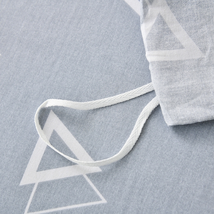 91家纺网 家纺一手货源 找家纺 珂博家纺 2024新款轻柔感全棉印花单品四件套系列-单床单单床笠 蓝调爵士