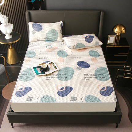 91家纺网 家纺一手货源 找家纺 （总）富馨莱 2024新款乳胶凉席席子正宗0.5厚度