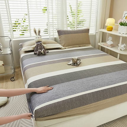 名优家纺 2024新款13070套件系列-单床笠 加州阳光