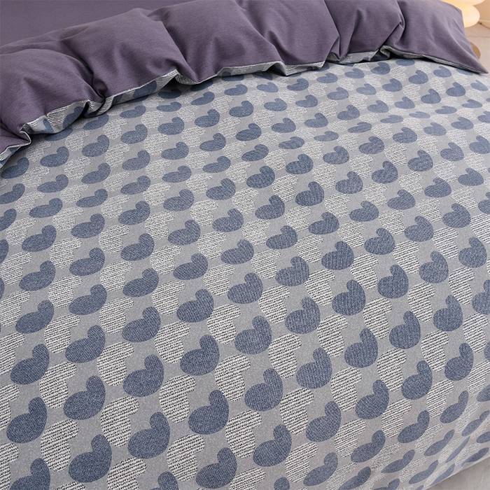 91家纺网 家纺一手货源 找家纺 润淳 2025新款加厚活性磨毛四件套纯棉三件套-吾心安