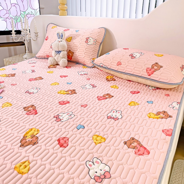 91家纺网 家纺一手货源 找家纺 （总）富馨莱 2024新款乳胶凉席席子正宗0.5厚度