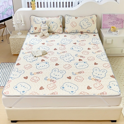 91家纺网 家纺一手货源 找家纺 （总）富馨莱 2024新款乳胶凉席席子正宗0.5厚度